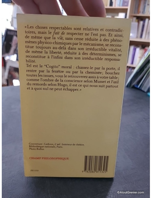 Traité des vertus. Le sérieux de l'intention - Vladimir Jankélévitch