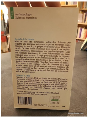 Au-delà de la culture - Edward Twitchell Hall