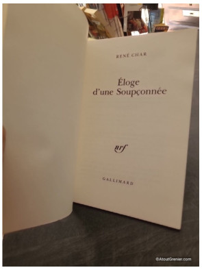 Éloge d'une Soupçonnée - René Char