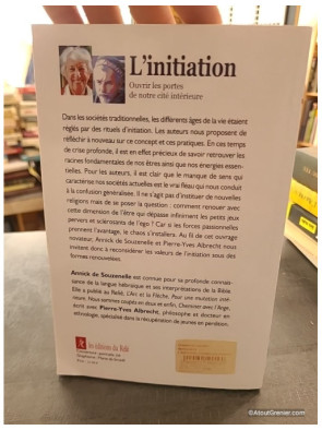 L'initiation - Ouvrir les portes de notre cité intérieure - Annick de Souzenelle et Pierre-Yves Albrecht