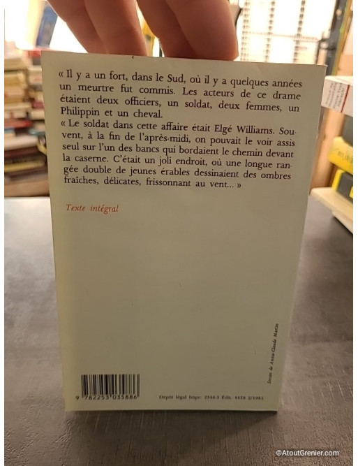 Reflets dans un oeil d'or - Carson McCullers