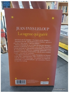 La Sagesse qui guérit - Jean-Yves Leloup