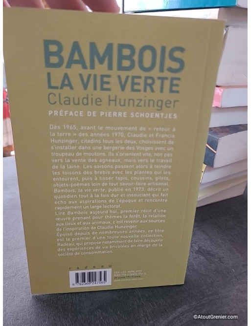 Bambois, la vie verte - Claudie Hunzinger
