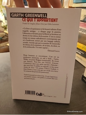 Ce qui t'appartient - Garth Greenwell