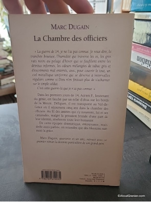 La chambre des officiers - Marc Dugain