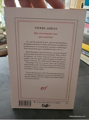 Que reviennent ceux qui sont loin - Pierre Adrian