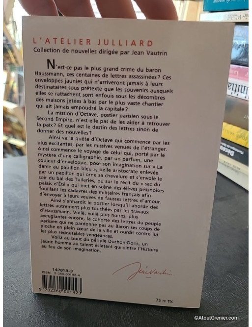 Les lettres du Baron - Jean-Christophe Duchon-Doris