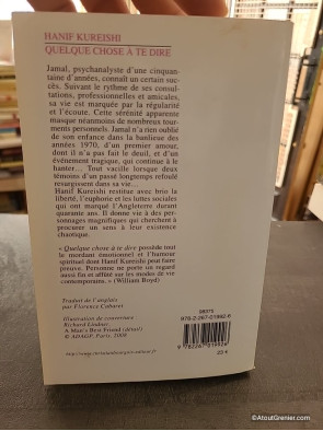 Quelque chose à te dire - Hanif Kureishi