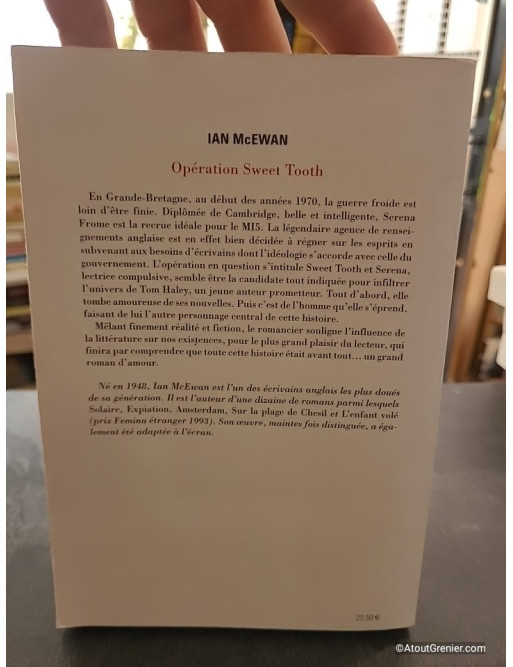 Opération Sweet Tooth - Ian McEwan