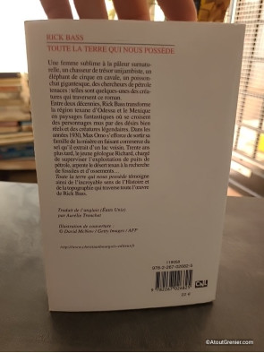 Toute la terre qui nous possède - Rick Bass