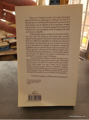 Middlepost - Roman d’Antony Sher