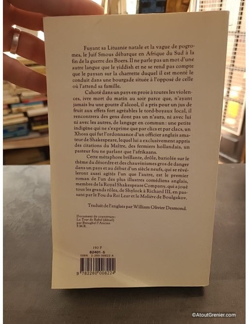Middlepost - Roman d’Antony Sher