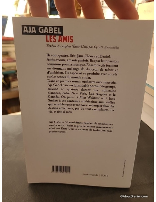 Les amis - Roman d’Aja Gabel