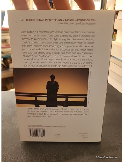 Une saison de nuits - Roman de Joan Didion