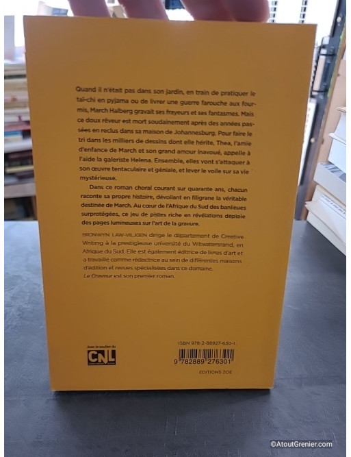 Le Graveur - Roman de Bronwyn Law-Viljoen