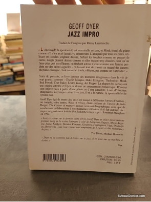 Jazz Impro - Geoff Dyer