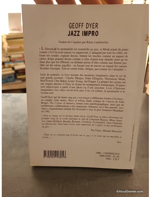 Jazz Impro - Geoff Dyer