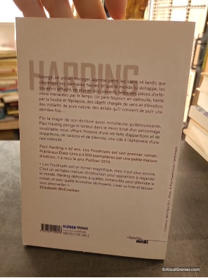 Les Foudroyés - Roman de Paul Harding