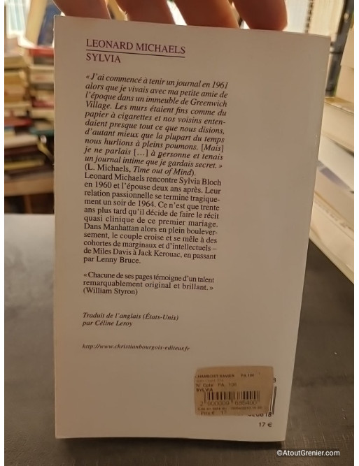 Sylvia - Récit de Leonard Michaels