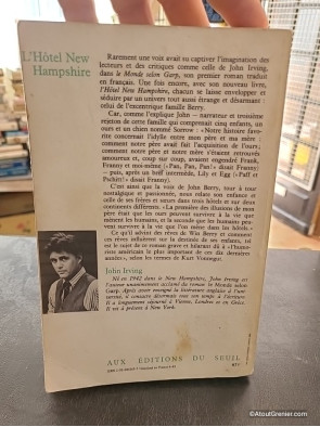 L'Hôtel New Hampshire - Roman de John Irving