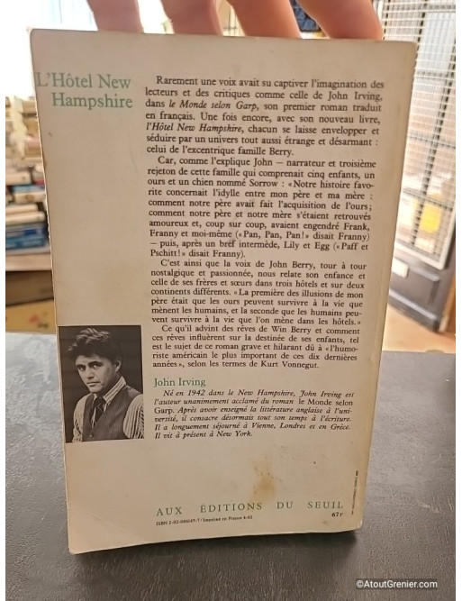 L'Hôtel New Hampshire - Roman de John Irving