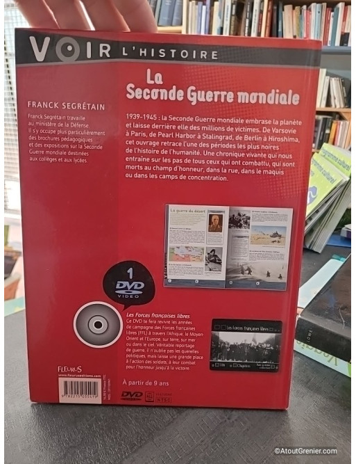 La Seconde Guerre Mondiale (+ 1 DVD) - Franck Segrétain