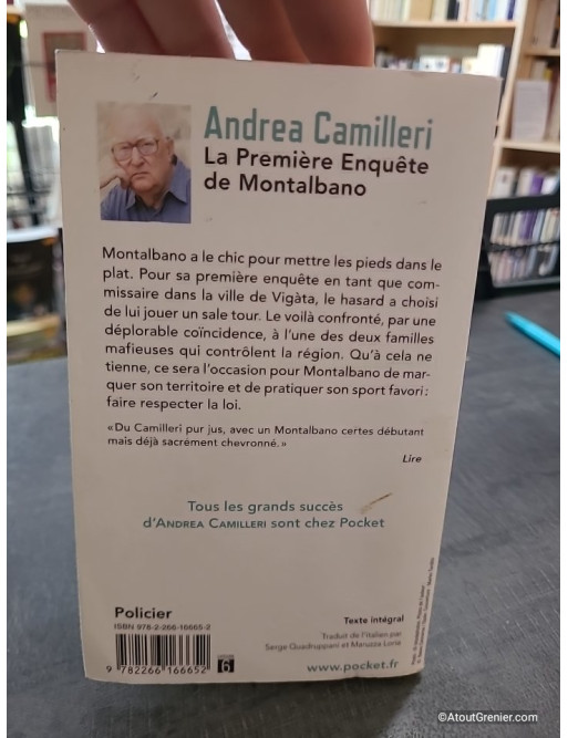 La première enquête de Montalbano - Andrea Camilleri