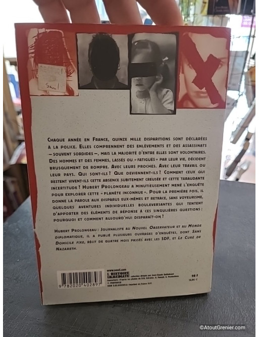 Parti sans laisser d'adresse. Les disparus - Hubert Prolongeau