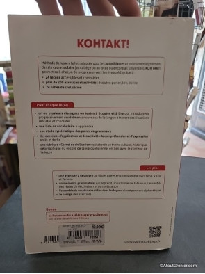 KOHTAKT ! Méthode de russe pour débutants - Langue et civilisation A1-A2 - Maria Zeltchenko