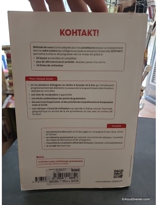 KOHTAKT ! Méthode de russe pour débutants - Langue et civilisation A1-A2 - Maria Zeltchenko