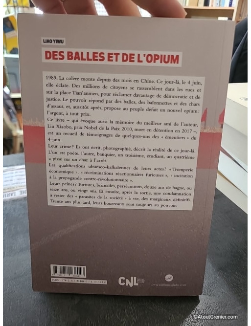 Des balles et de l'opium - Liao Yiwu