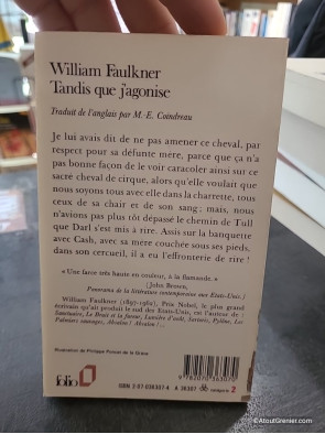 Tandis que j'agonise - William Faulkner