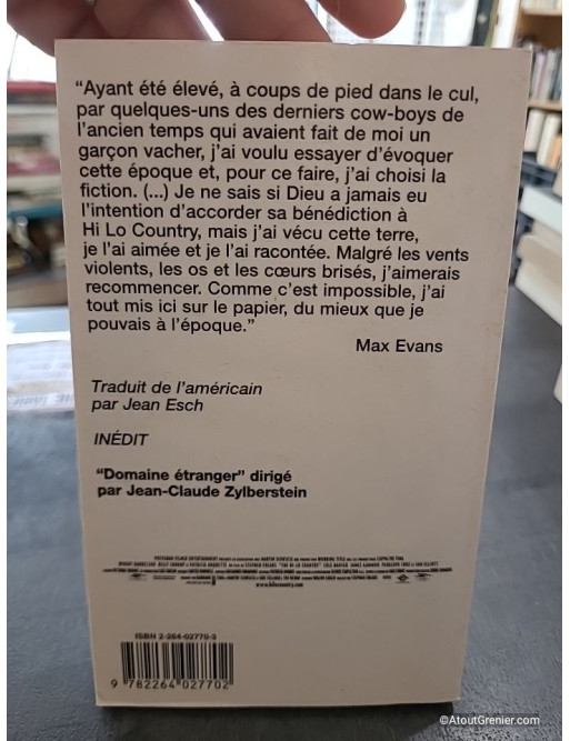 Hi Lo Country - Max Evans
