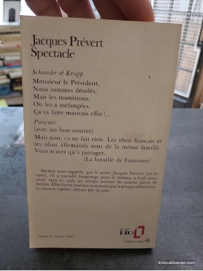 Spectacle - Jacques Prévert