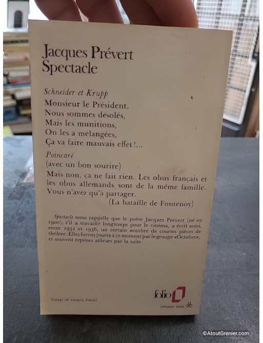 Spectacle - Jacques Prévert