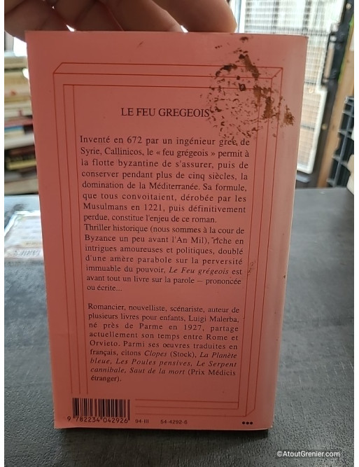 Le Feu Grégeois - Luigi Malerba