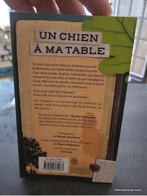 Un chien à ma table - Claudie Hunzinger