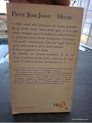 Aventures de Catherine Crachat - Hécate - Pierre Jean Jouve