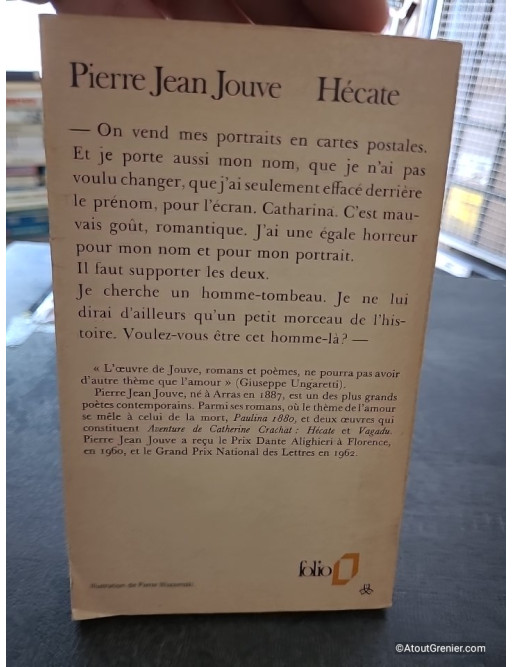 Aventures de Catherine Crachat - Hécate - Pierre Jean Jouve