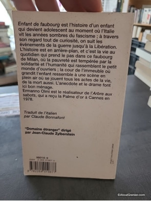 Enfant de faubourg - Ermanno Olmi