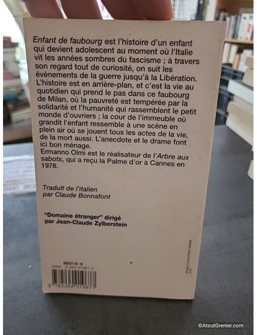 Enfant de faubourg - Ermanno Olmi