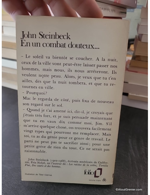 En un combat douteux - John Steinbeck