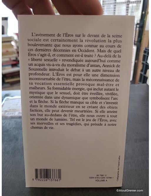 L'Arc et la flèche - Merveilles de l'Éros - Annick de Souzenelle