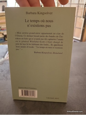 Le Temps où nous n'existions pas - Barbara Kingsolver