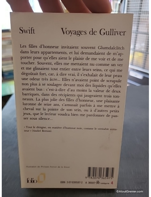 Voyages de Gulliver - Jonathan Swift
