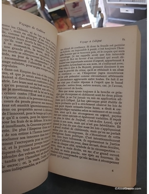 Voyages de Gulliver - Jonathan Swift