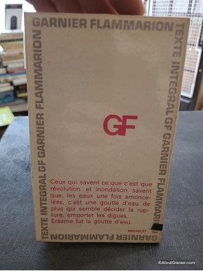 Éloge de la folie suivi de la Lettre d'Érasme à Dorpius - Didier Érasme