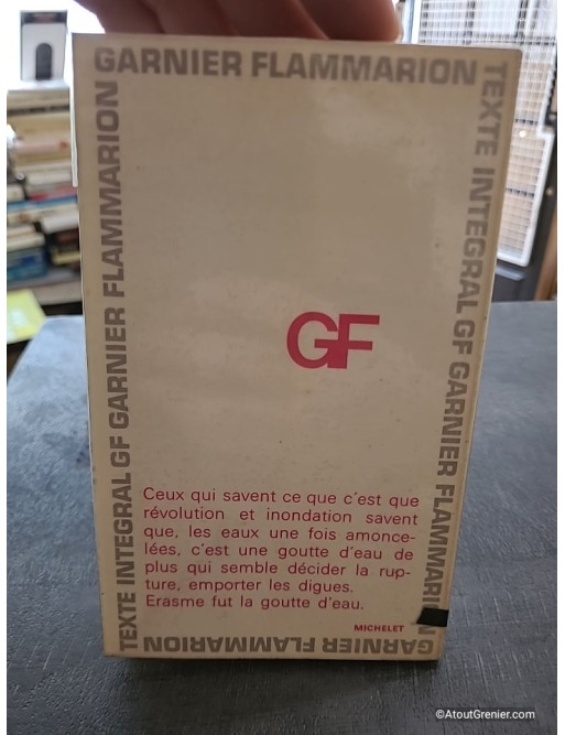 Éloge de la folie suivi de la Lettre d'Érasme à Dorpius - Didier Érasme