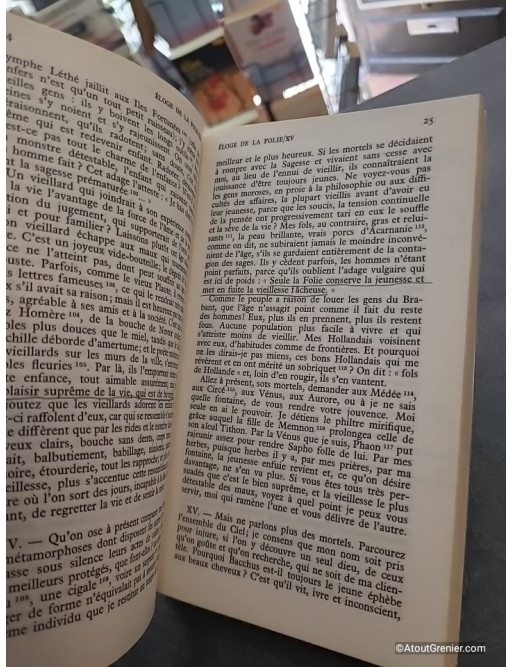 Éloge de la folie suivi de la Lettre d'Érasme à Dorpius - Didier Érasme