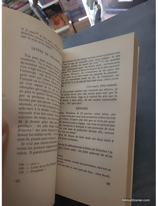 Sara (Tome 2) Le Cycle - Restif de la Bretonne